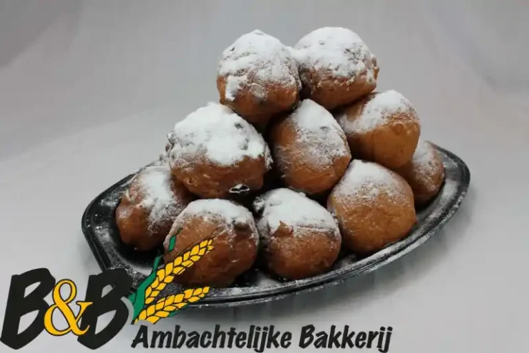 Schaal Oliebollen met Logo